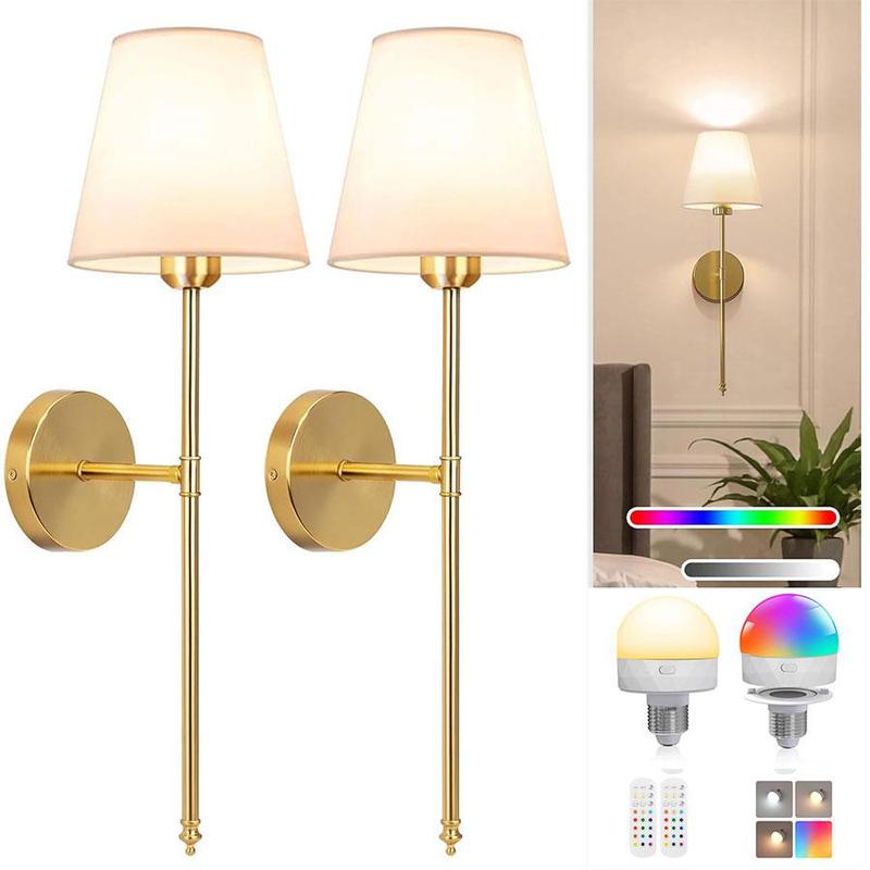 AURIQ Trådlös Vägglampa