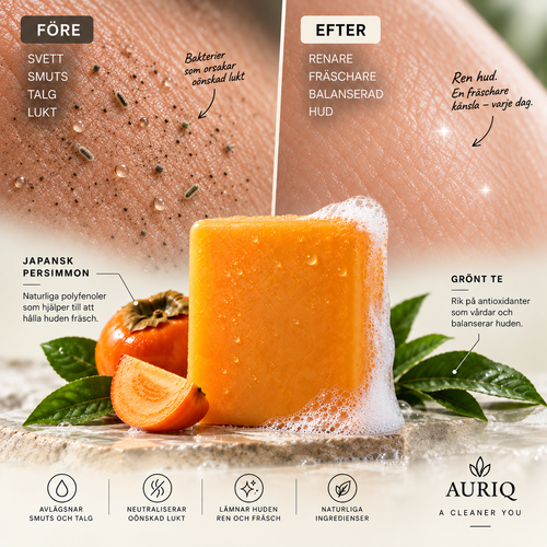 AURIQ Fresh Bar™ Med japansk persimmon & grönt te